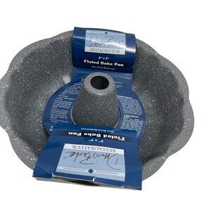 David Burke Restaurateur 9" X 9" Fluted Bake Pan Non-Stick Heavy-Gauge Steel New